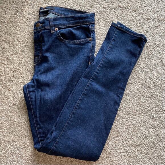 J Brand 811 Skinny Leg Denim Pure Wash Jeans Size 30 - Picture 1 of 9